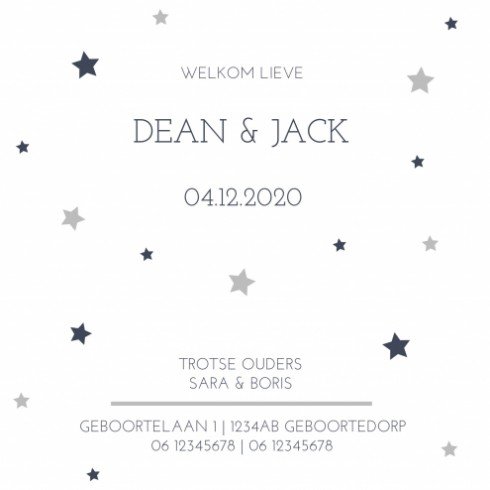 kaart binnenzijde midden