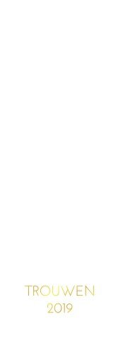 Chique trouwkaart - Ook mooi met folie