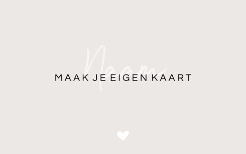 Maak je eigen kaart op 17,1x11,4 dubbel