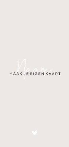 Zelf kaartje maken op 10x21 dubbel