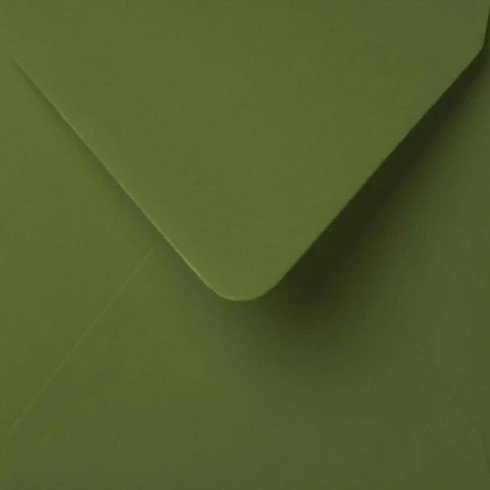 Envelop 14x14 - Mos groen