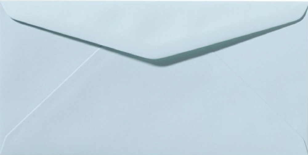 Envelop 11x22 - Zachtblauw