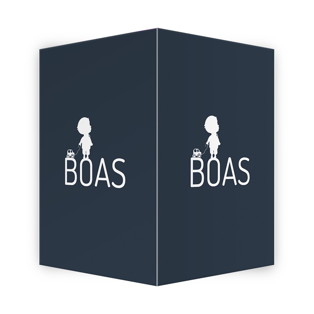 Geboortebord DIY - Boas