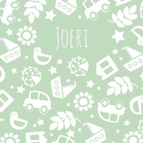 Geboortekaartje - Joeri - HK
