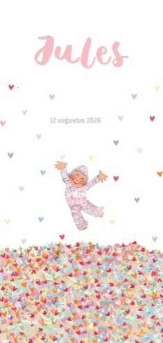 Geboortekaartje Jules - EB