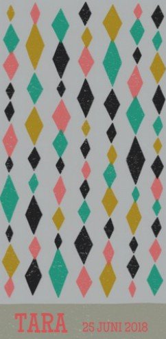 Geboortekaartje Tara - Dits en Dot