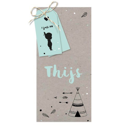 Labelkaartje - Thijs