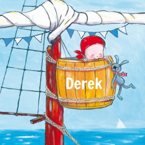 Geboortekaartje Derek - JH