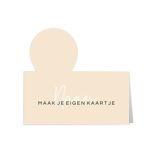 Geboortekaartje met luchtballon uitsnede - 13x13