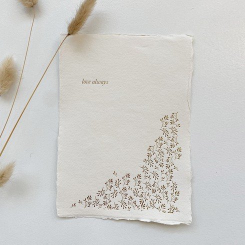 Handgeschepte Miniposter