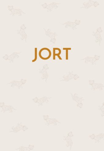 Jongens geboortekaartje met een print van panters - Jort