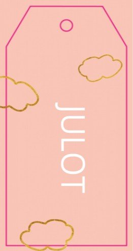 Label kaartje Julot - Like its gold