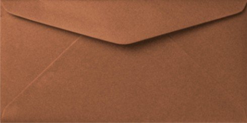 Envelop Metallic bronze 11x22