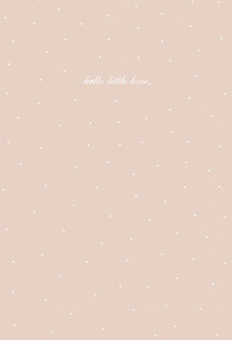 meisjeskaartje stipjes little love - Maura