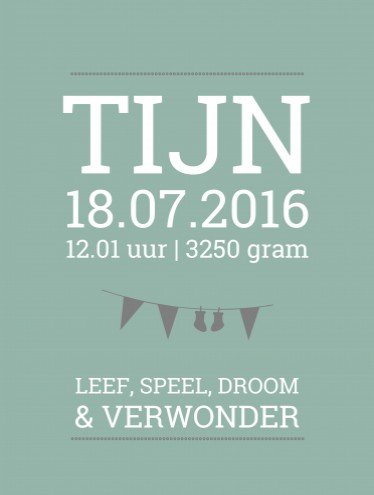 Poster Special DIY - Tijn - 30x40
