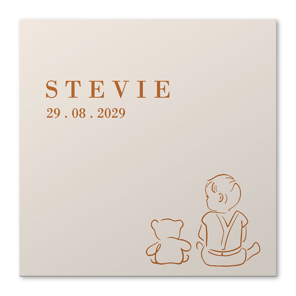 Raamsticker - Stevie 50x50