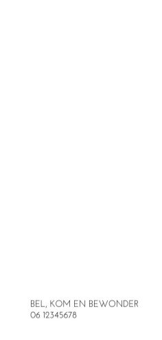 Theatervouw konijntje