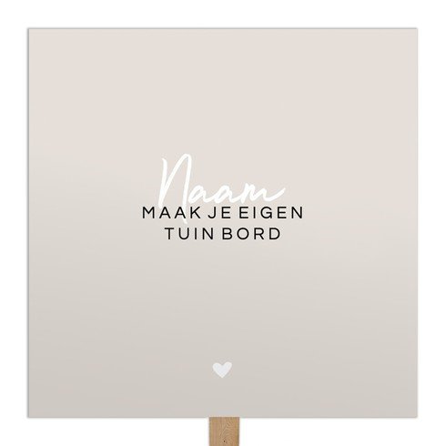 Tuinbord 80x80 - zelf maken